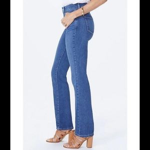 NYDJ Not Your Daughter's Jeans Marilyn Straight Jeans Heyburn Wash Size 16